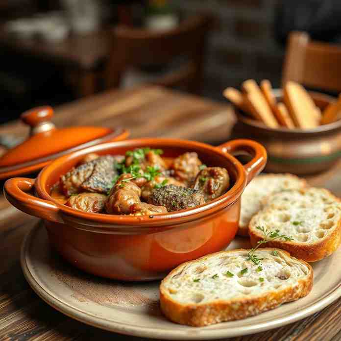 Bulgaria - Pork Kavarma Recipe (Clay Pot Stew)